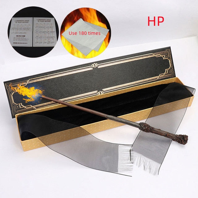 "Varitas mágicas con flash electrónico de fuego MystiFire™"