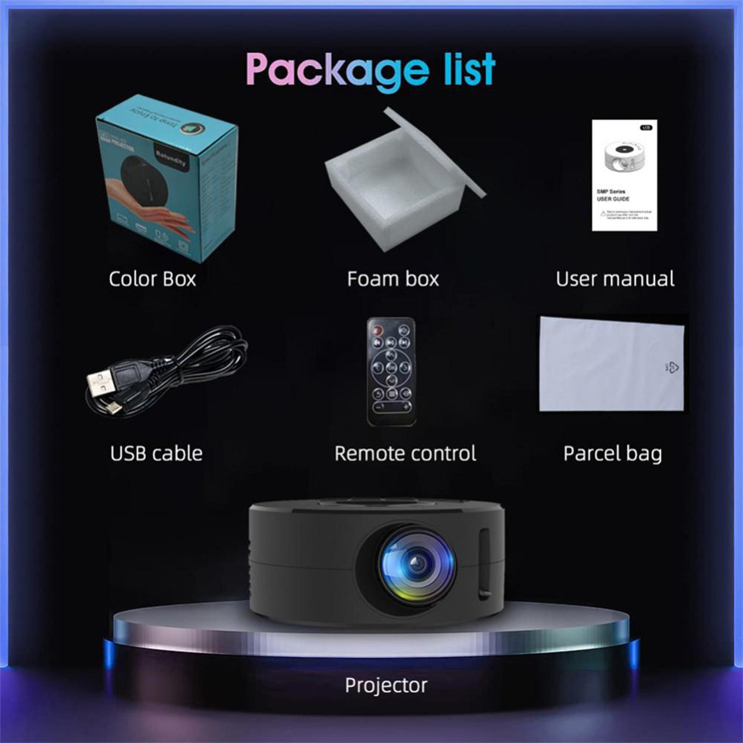 LIWA™ Mini Portable Smartphone Projectors