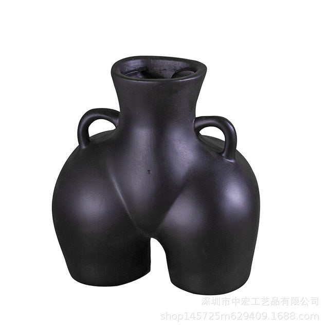 SCULPTURE™  Elegance Embodied: Home Décor Sculpture Ceramic Vase