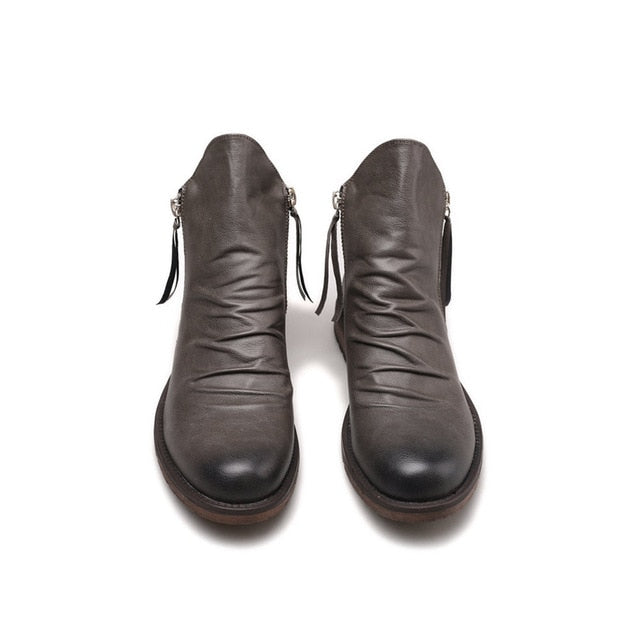 SURICATA™ Retro Ankle Non-Slip Leather Boots Men