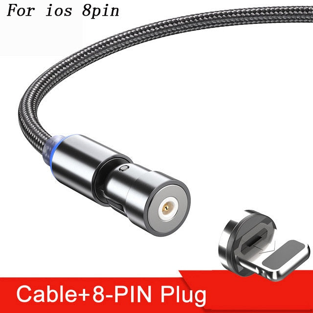 HIGHTECH™  Magnetic Cable For Micro, USB Type C