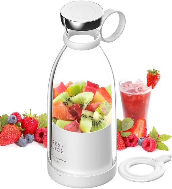 FRESHJUISE™  Blend & Go:Portable Mixer Processor