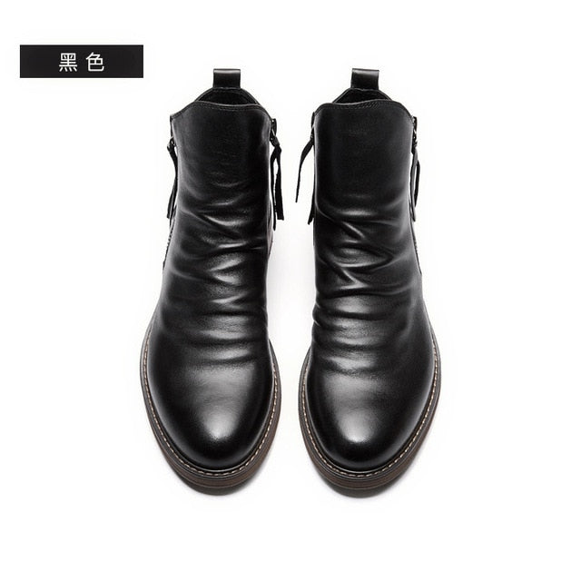 SURICATA™ Retro Ankle Non-Slip Leather Boots Men