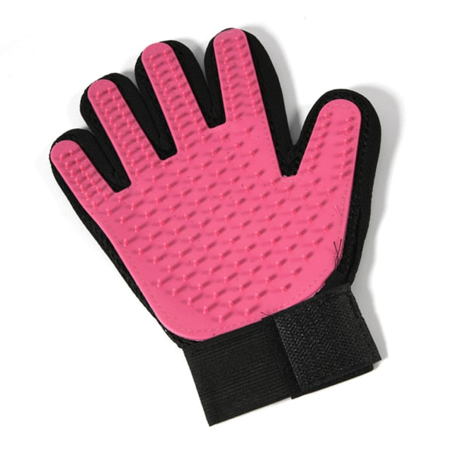 "Glovetouch™ Pet Massage and Grooming Gloves"