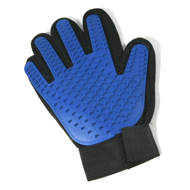 "Glovetouch™ Pet Massage and Grooming Gloves"