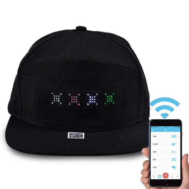 ANDA™ LED App Controlled Baseball Cap!