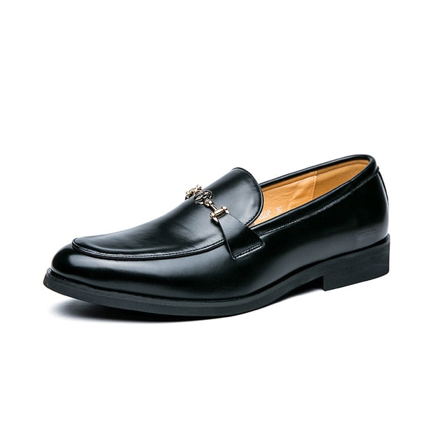 CASUALATTE™ Men's Classic Metal Chain Loafers