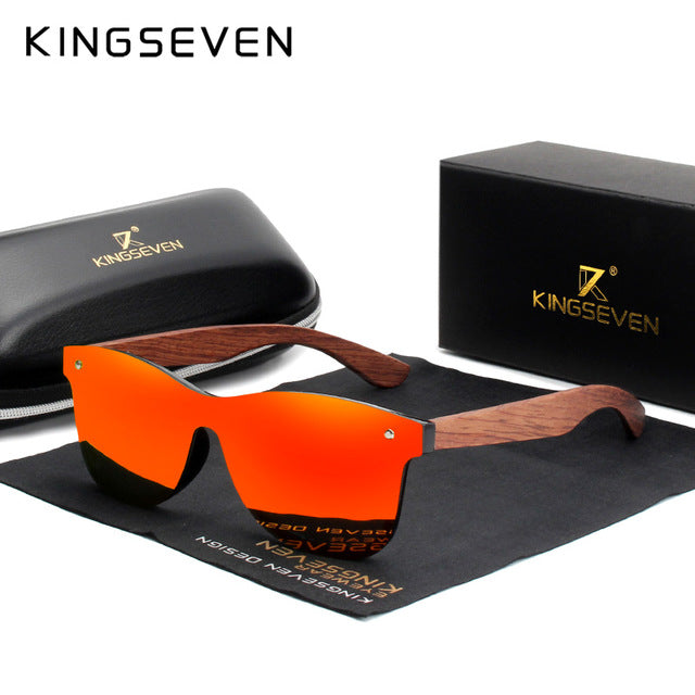 KINGSEVEN™ Natural Wooden Sunglasses