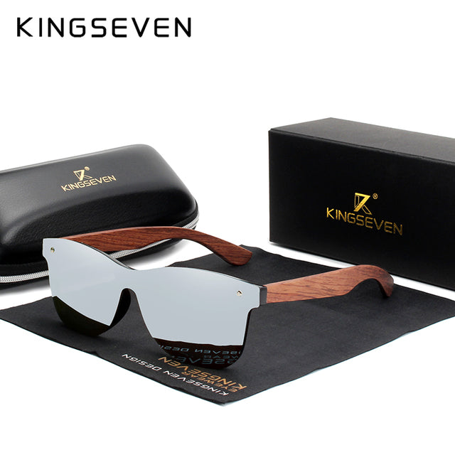 KINGSEVEN™ Natural Wooden Sunglasses