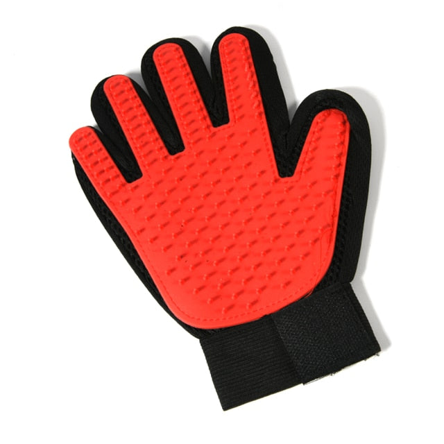 "Glovetouch™ Pet Massage and Grooming Gloves"