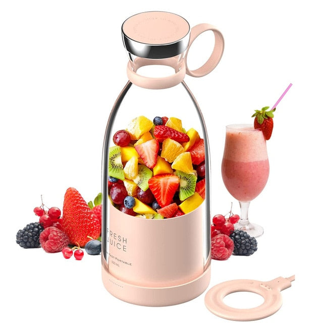 FRESHJUISE™  Blend & Go:Portable Mixer Processor