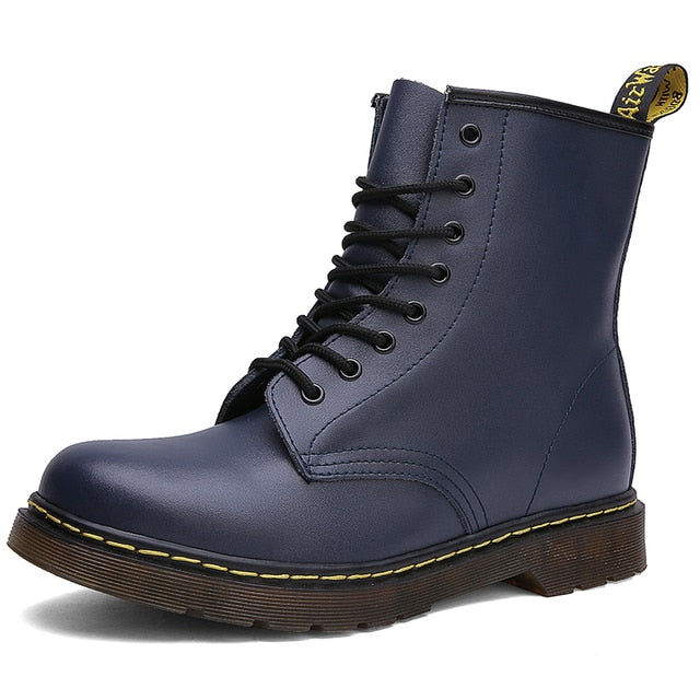 ElevateStyle: Unisex Leather Height-Increasing Boots