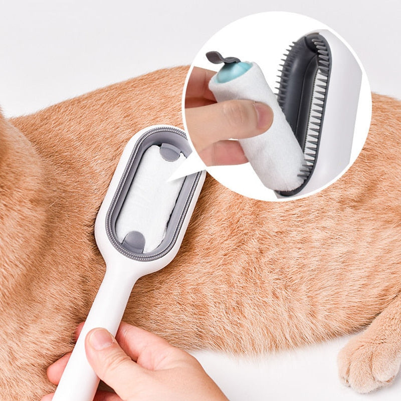 "PurrfectGroom™ Double Sided Pet Hair Removal Brushes"