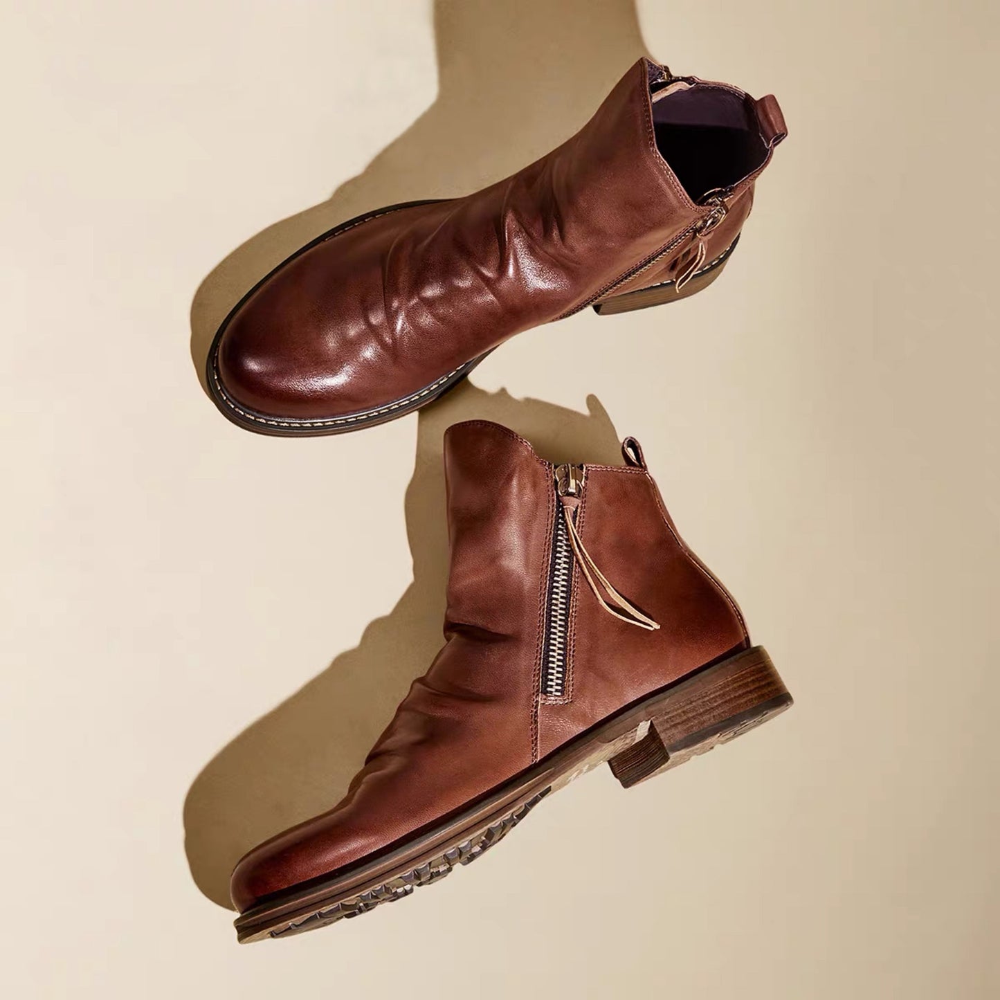 SURICATA™ Retro Ankle Non-Slip Leather Boots Men