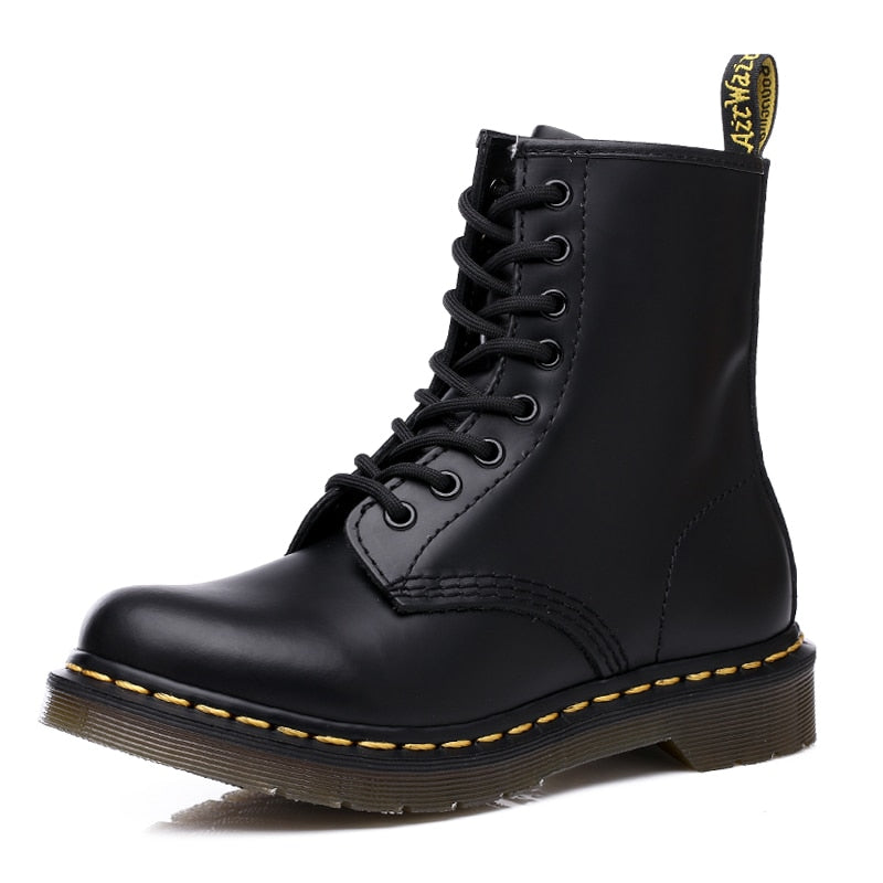 ElevateStyle: Unisex Leather Height-Increasing Boots