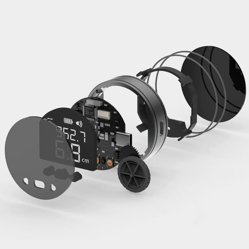 Metriconnect™ Electronic Tape Measure with LCD Display