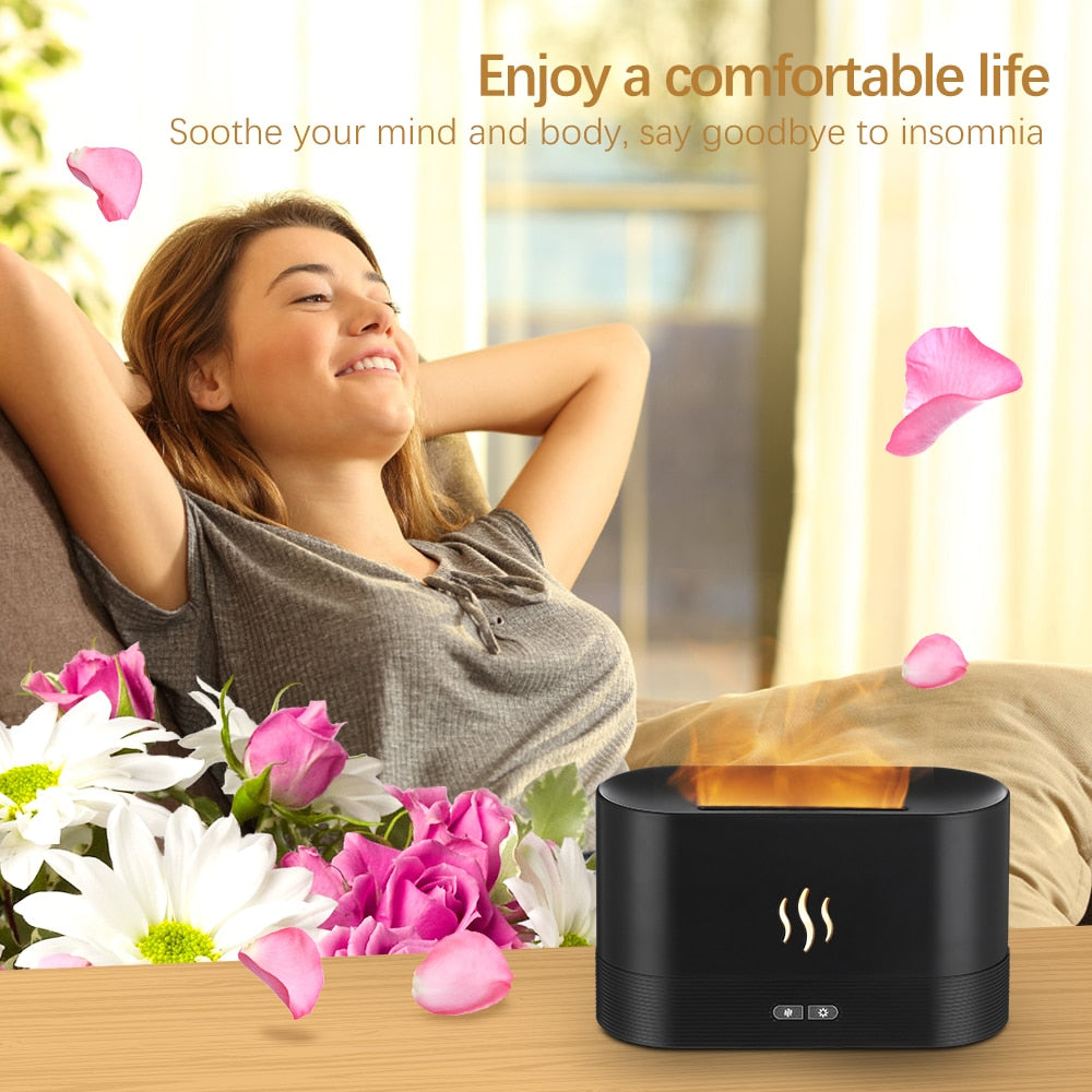 EnchantedGlow™ Flame Home Fragrance Humidifier