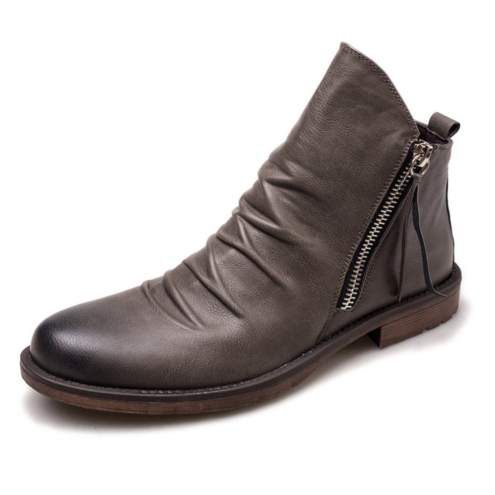 SURICATA™ Retro Ankle Non-Slip Leather Boots Men