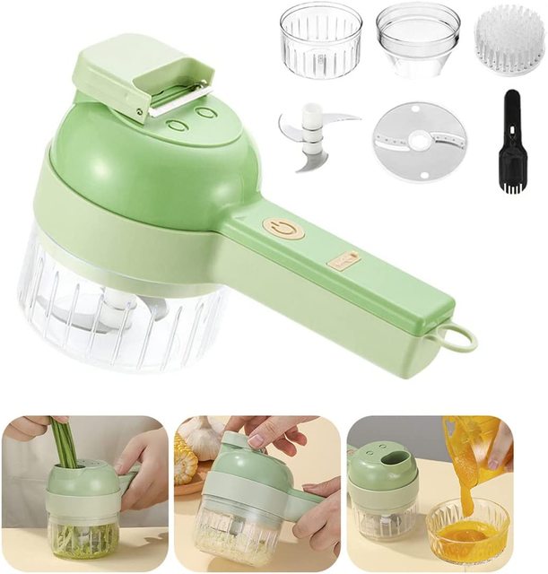 "SwiftChop Mini Electric Garlic Chopper: Your Culinary Companion"