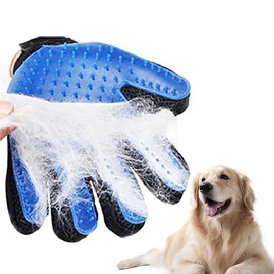 "Glovetouch™ Pet Massage and Grooming Gloves"