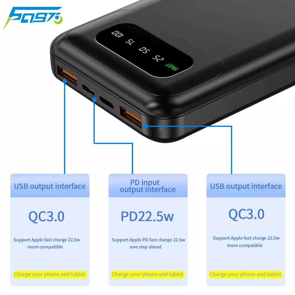 ROHS™ Portable Power Bank 22.5W 10000mAh