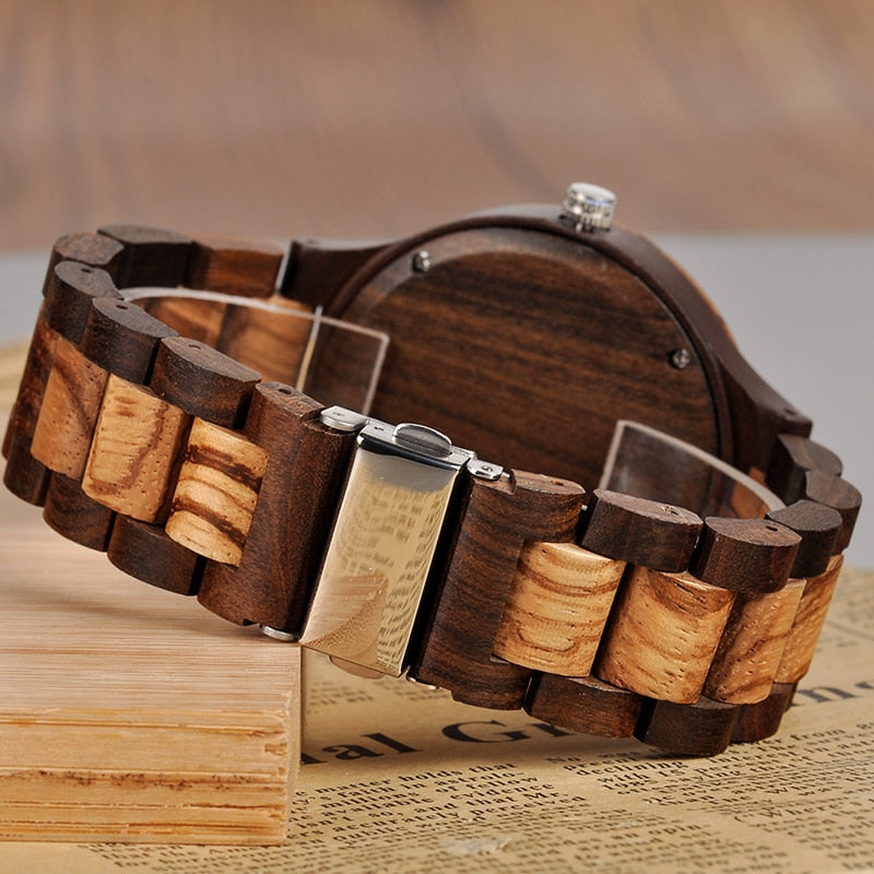 NATURESS™ Unique Bamboo Wood Wristwatch