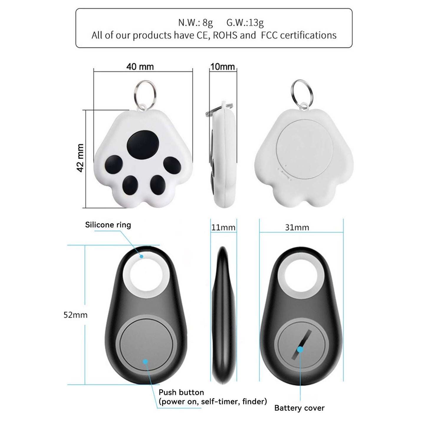 PetPal™ Paw Anti-Lost Device