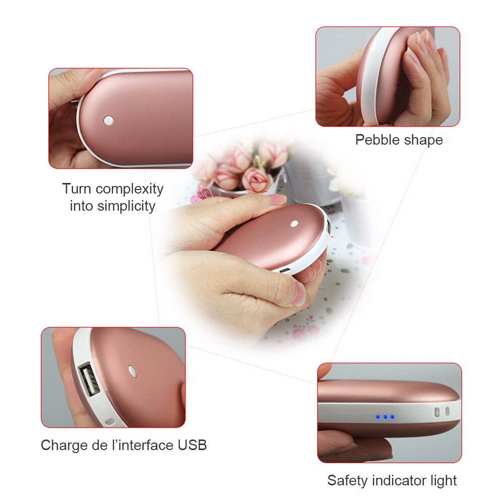 PINZHENS™ for phone bigger 5200mAh power bank & hand warmer