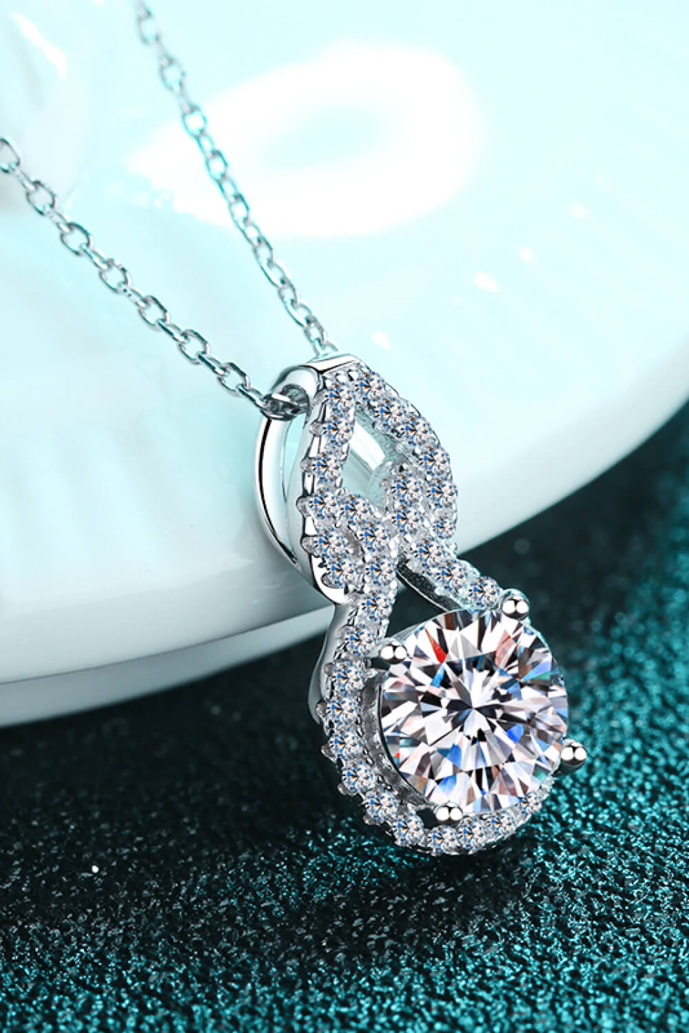 CARATI™  Moissanite Pendant Necklace