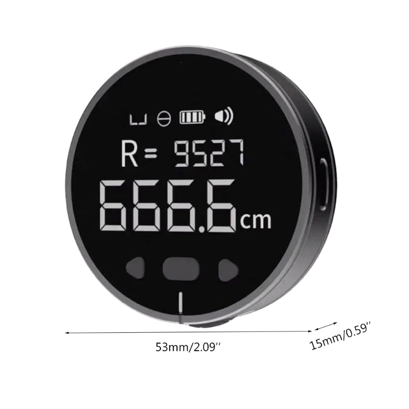 Metriconnect™ Electronic Tape Measure with LCD Display