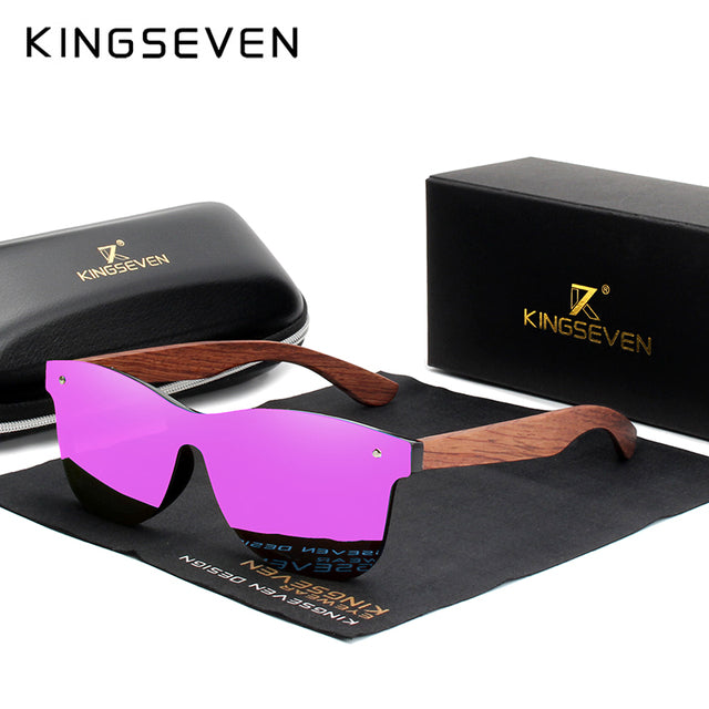 KINGSEVEN™ Natural Wooden Sunglasses