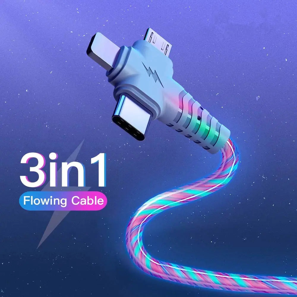 EnchantedGlow™ Luminous Lighting USB Cable