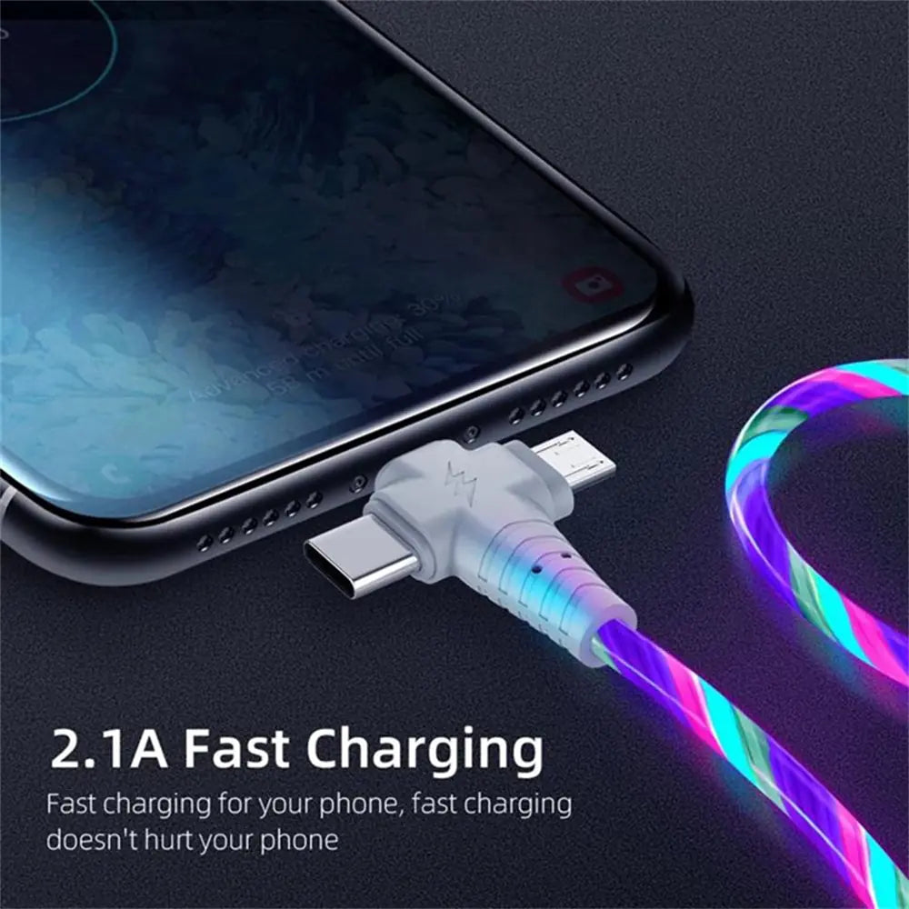 EnchantedGlow™ Luminous Lighting USB Cable