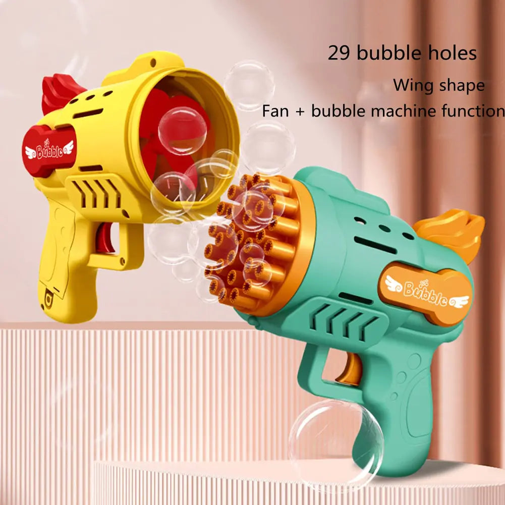 Bubble Gun LED Light Blower – Sparking Bubbly Fun for All!