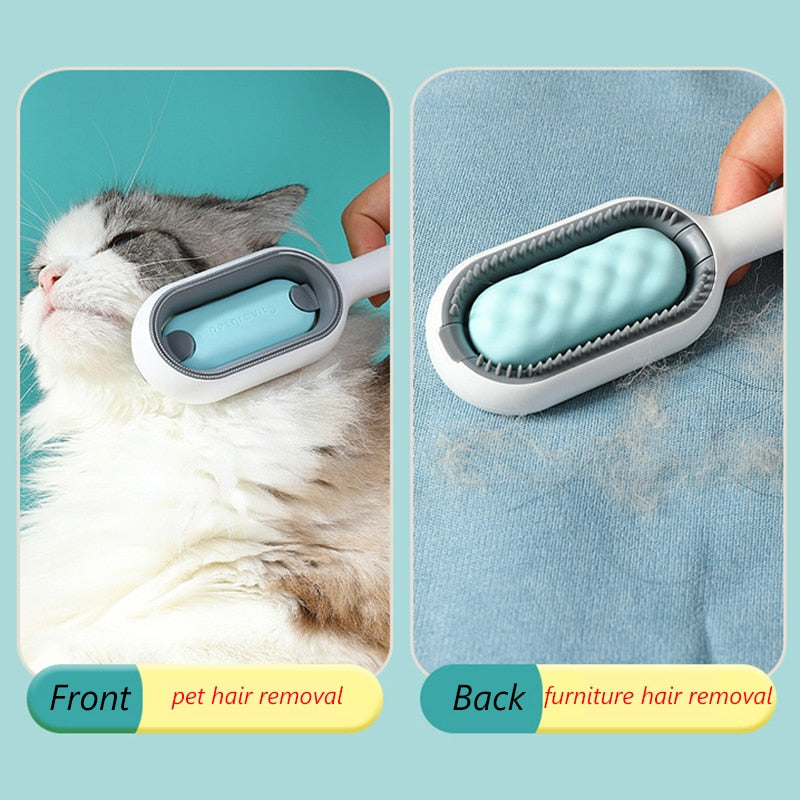 "PurrfectGroom™ Double Sided Pet Hair Removal Brushes"