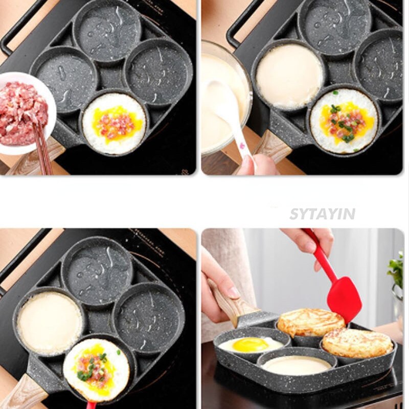 GROUPPAN™ The Pan is here with Four-hole for Omelet