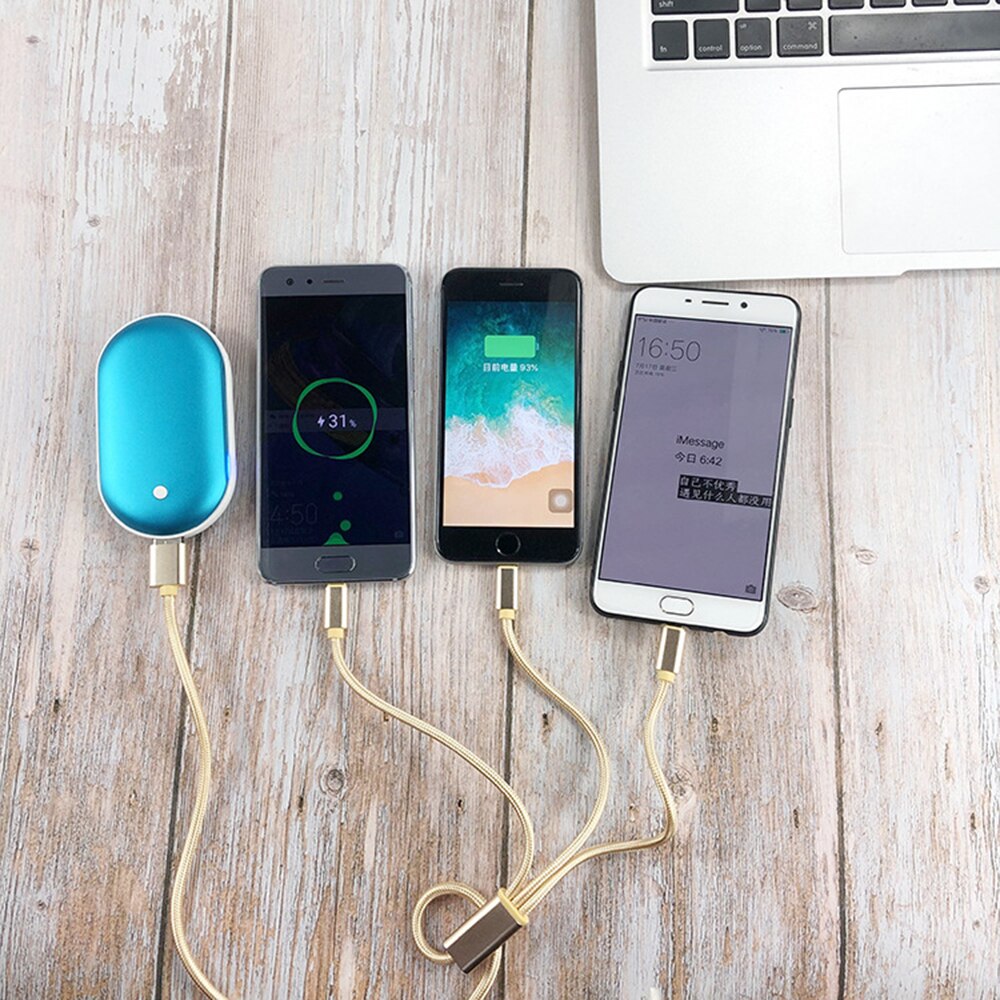 PINZHENS™ for phone bigger 5200mAh power bank & hand warmer