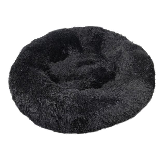 "LuxuryPaws™ Plush Haven Bed for Large Breed Pets"