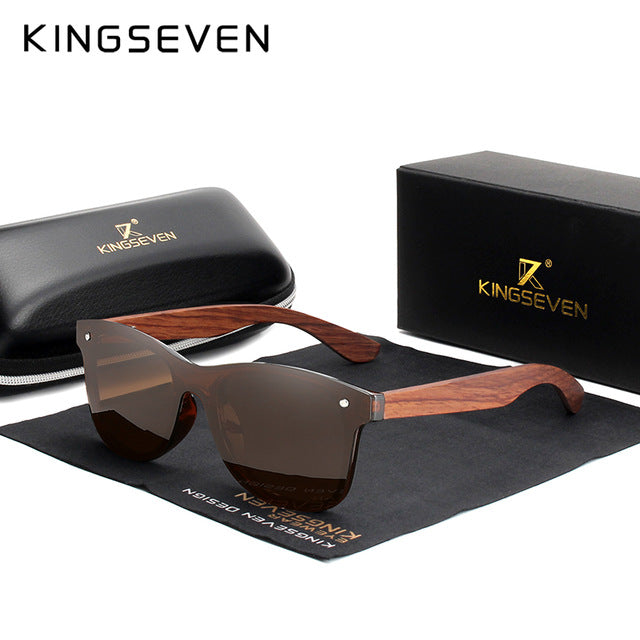 KINGSEVEN™ Natural Wooden Sunglasses