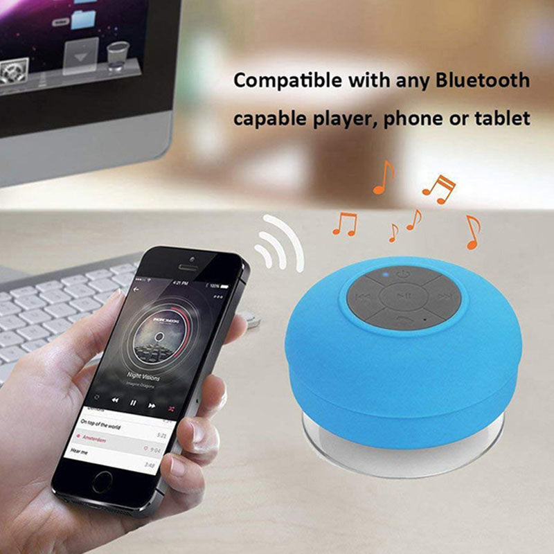 AquaTunes: Mini Waterproof Bluetooth Speaker